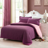 Honana,Solid,Color,Bedding,Duvet,Cover,Linen,Include,Sheet,Pillowcase