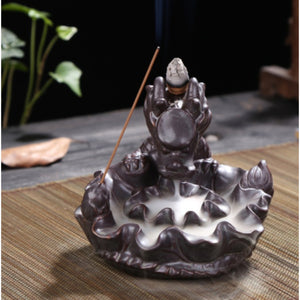 Ceramic,Dragon,Backflow,Incense,Stick,Burner,Cones,Holder,Catcher,Fragrance,Censer