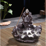 Ceramic,Dragon,Backflow,Incense,Stick,Burner,Cones,Holder,Catcher,Fragrance,Censer