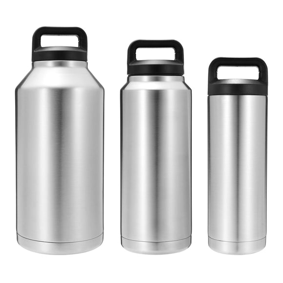 Stainless,Steel,Thermos,Camping,Double,Water,Bottle,Coffee,Sports
