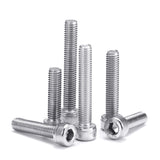 120Pcs,Stainless,Steel,Socket,Screw,Bolts,Assortment