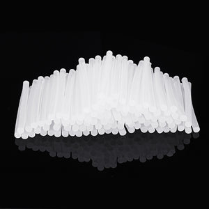 100Pcs,100mm,White,Transparent,Sticks,Craft,Modeling,Repair,Adhesive