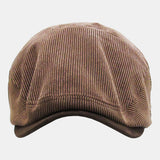 Men's,Corduroy,Newsboy,Winter,Beret,Beret