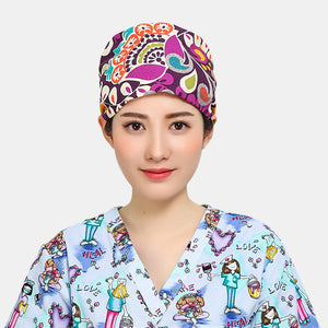 Floral,Elegance,Surgical,Scrub