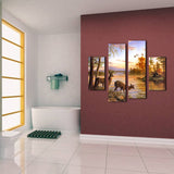 Miico,Painted,Combination,Decorative,Paintings,Lakeside,Scenery,Decoration