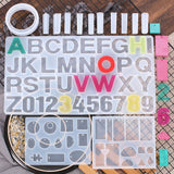214PCS,Silicone,Epoxy,Resin,Casting,Jewelry,Pendant,Making,Mould,Craft