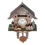 Cuckoo,Clock,Mount,Wooden,Clock,Analog,Swinging,Pendulum,Decorations