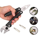 HUOHOU,Folding,Multifunction,Adjustable,Spanner,Multi,Screwdriver,Plier,Cutter,Knife,Bottle,Opener,Outdoor