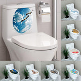 Creative,Toilet,Sticker,Wallpaper,Removable,Bathroom,Decals,Decor