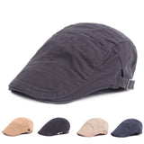 Cotton,Solid,Berets,Buckle,Adjustable,Casual,Outdoor,Sunshade,Forward