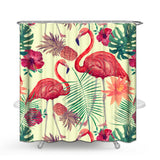 Flamingo,Waterproof,Shower,Curtain,Toilet,Cover,Bathroom