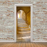 Stone,Stair,Fridge,Sticker,Decal,Adhesive,Mural,Office,Decor