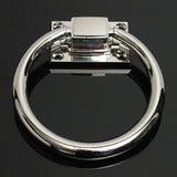 Stainless,Steel,Knocker,Pulls,Handle,Rings,Shiny,Silver,Wooden,Chair