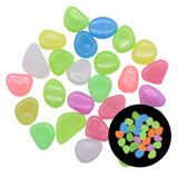 50pcs,Pebbles,Luminous,Stone,Rocks,Outdoor,Walkways,Patio,Decor