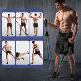 Resistance,Bands,Resistance,Strengthener,Figure,Elastic,Muscle,Builder,Fitness