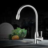 Stainless,Steel,Kitchen,Faucet,Rotate,Single,Handle,Single,Mixer