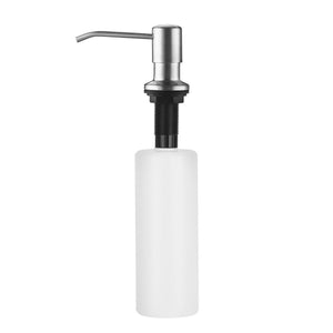 300ml,Classic,White,Built,Press,Dispenser,Kitchen,Bathroom,Liquid