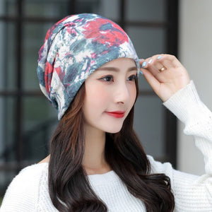 Breathable,Chemo,Print,Beanie,Turban,Outdoor