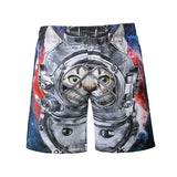 S5266,Beach,Shorts,Board,Shorts,Astronaut,Space,Printing,Drying,Waterproof,Elasticity