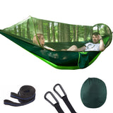 Outdoor,Automatic,Quick,Portable,Camping,Hammock,Mosquito,Double,Parachute,Hammocks,Swing,Sleeping,Hammock