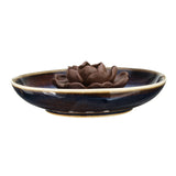 Ceramic,Incense,Burner,Holder,Burner,Lotus,Plate,Censer,Fragrances,Incense,Holes