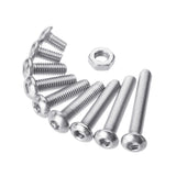 Suleve,M3SS5,340Pcs,Stainless,Steel,Hexagon,Sockets,Screw,Assortment