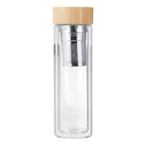 Double,Stylish,Borosilicate,Glass,Travel,Sports,Water,Bottle