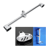 Stainless,Steel,Adjustable,Riser,Shower,Stand,Stand,Shower,Towel,Holder,610mm