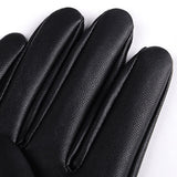 Women,Finger,Leather,Gloves,Thick,Winter,Cycling,Driving,Windproof,Mittens