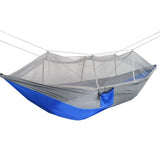 260x140cm,Double,People,Mosquito,Hammock,Camping,Garden,Sleeping,Hanging,Carabiners,Storage