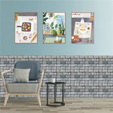 24Kind,adhesive,Wallpaper,Sticker,Brick,Decoration