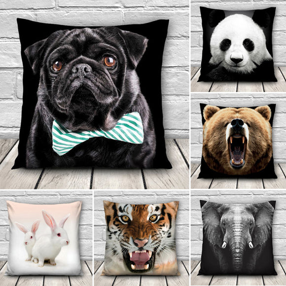 Animal,Patterns,Throw,Pillow,Office,Cushion,Cover,Decor