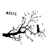 Modern,Branches,Sticker,Restaurant,Decor,Removable