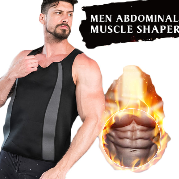 Men's,Neoprene,Sauna,Shaped,Sweat,Increase,Energy,Consumption,Fitness,Shirt