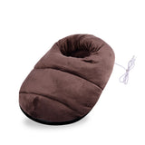 Electric,Heated,Warmer,Comfortable,Fleece,Suede,Outdoor,Indoor,Office,Relaxing,Warmer