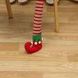 Christmas,Table,Cover,Dinner,Chair,Cover,Santa,Claus,Boots,Chair,Slipcover,Office,Furniture,Decorations,Ornament