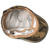 Washed,Cotton,Camouflage,Outdoor,Visor,Military,Cadet,Adjustable