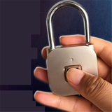 Fingerprint,Smart,Padlock,Charging,Waterproof,Theft,Indoor,Outdoor,Security