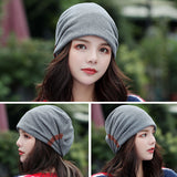 Unisex,Winter,Buckled,Pleated,Outdoor,Sports,Cotton,Riding,Beanie