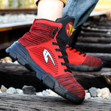 Men's,Safety,Shoes,Steel,Running,Sneakers,Breathable,Ankle,Boots,Climbing,Walking,Jogging