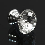 10Pcs,Round,Crystal,Glass,Cabinet,Knobs,Drawer,Furniture,Handle