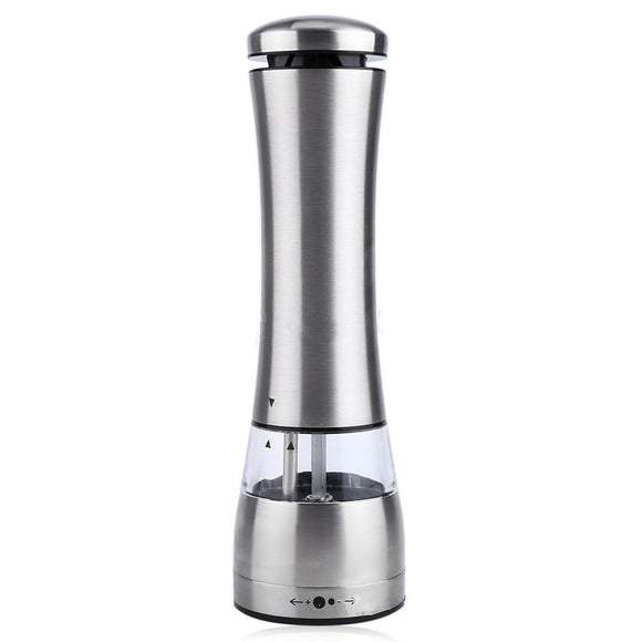 Automatic,Electric,Pepper,Shakers,Stainless,Steel,Adjustable,Pepper,Grinder