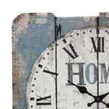 Stonebriar,Square,Clock,Rustic,Farmhouse,Roman,Numeral,Vintage