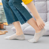 Women,Girls,Summer,Hollow,Breathable,Socks,Cotton,Antiskid,Invisible,Socks