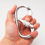 CAMNAL,Climbing,Carabiner,Alloy,Steel,Screw,Protection