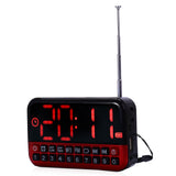 Alarm,Clock,Radio,Digital,Clock,Multifunctional,Timer,Display,Player,Speaker