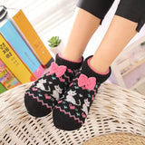 Women,Winter,Christmas,Casual,Fashion,Ankle,Socks,Floor,Socks,Thickening,Knitted,Socks