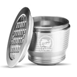 Stainless,Steel,Coffee,Capsule,Refillable,Reusable,Capsules,Nespresso,Machine