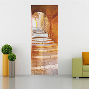 Stone,Stair,Fridge,Sticker,Decal,Adhesive,Mural,Office,Decor