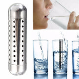 2x7.5cm,Stainless,Steel,Water,Purifier,Alkaline,Ionizer,Stick,Raise,Structured,Water